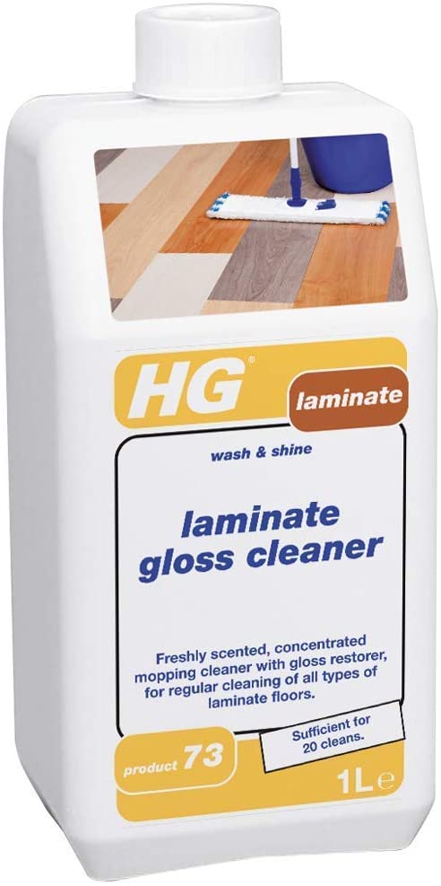 HG Laminate Flooring Gloss Cleaner (Wash & Shine) 1L