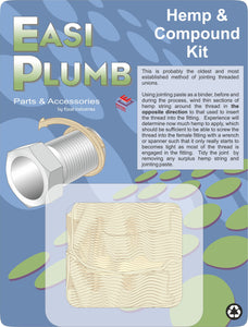 Easi Plumb Hemp & Compond Kit