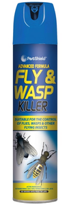 Pestshield Fly & Wasp Killer Aerosol Spray 300ml