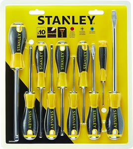 Stanley 10Pcs Essential Screwdriver Set 0-60-211