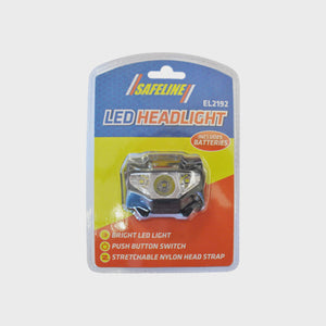 Head Torch LED Includes Battery EL2192