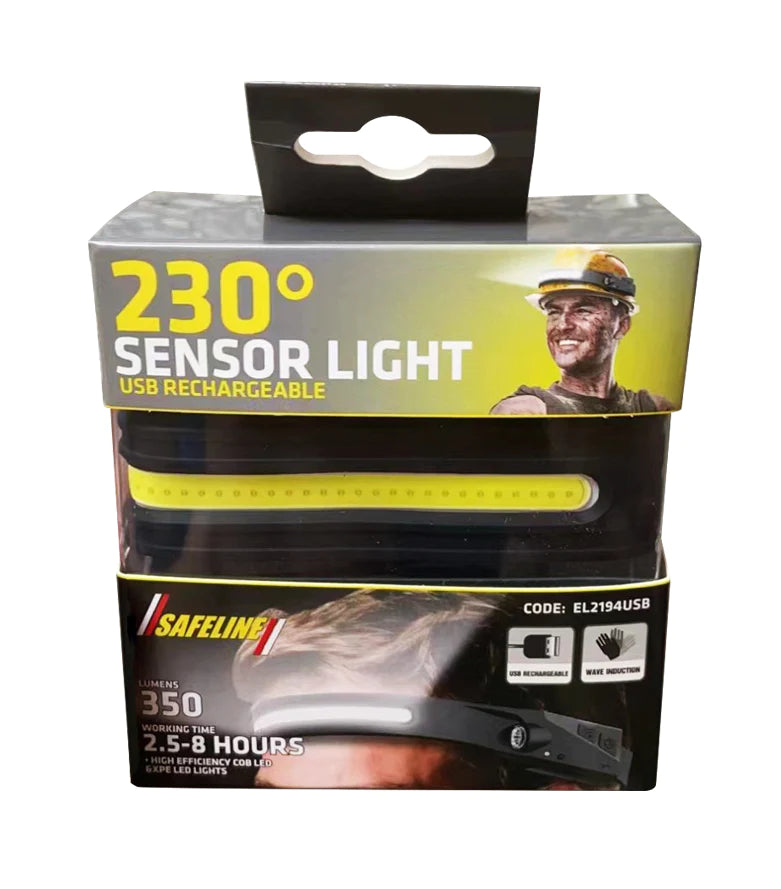 230 Degree Sensor Light - Rechargeable