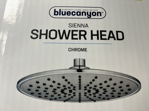 Bluecanyon Sienna Shower Head - Chrome Round  23cm SH2020