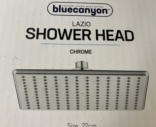 Bluecanyon LAZIO Shower Head - Square Chrome BCSH2021