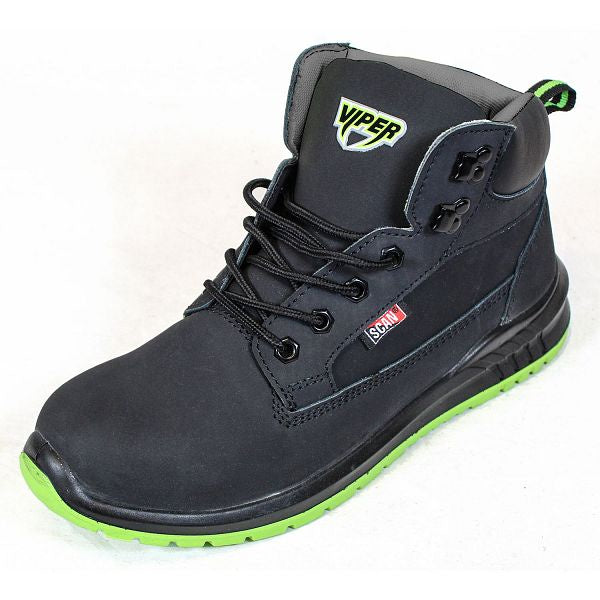 Scan Viper SBP Boots Size 7 (BLACK-GREEN)