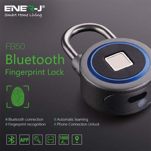 Smart Bluetooth Fingerprint Padlock