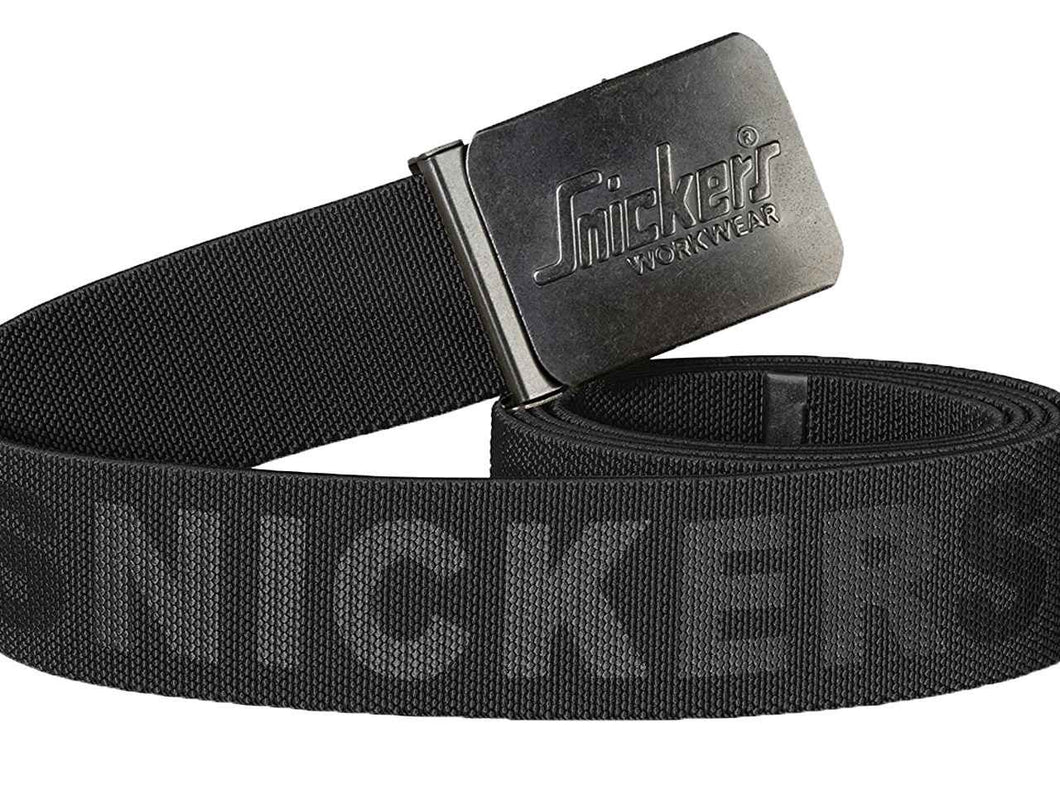 Snickers Elastic Ergonomic Belt Black 40mm