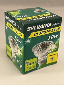 SYLVANIA Halogen Lamp Hi-Spot ES63 E27 240V 50W 10 ° Warm White Dimmable