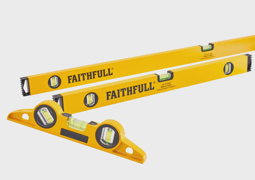 Faithfull 3Pcs Level Set SLBSET3PC
