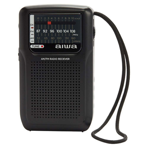AIWA POCKET AM/FM RADIO & EARPHONES RS-33