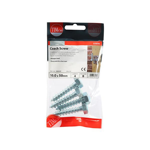 Coach Screw - Zinc