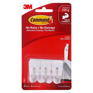 Command™ Small Utensil Hooks White 3pk - 17067