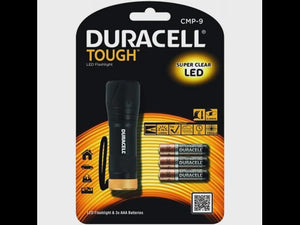Duracell LED Torch Tough super Clear CMP-9