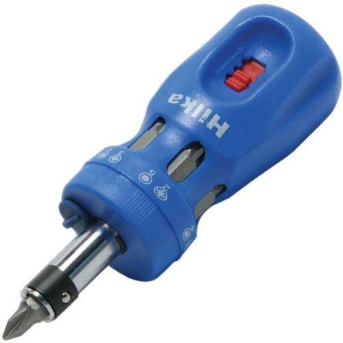 Hilka 12 in 1 Stubby Ratchet ScrewDriver Set