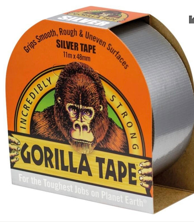 Gorilla 11m Tape Silver