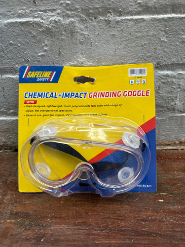Safeline Chemical & Impact Grinding Goggles