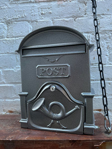 Steel Grey A4 Deep Post Box