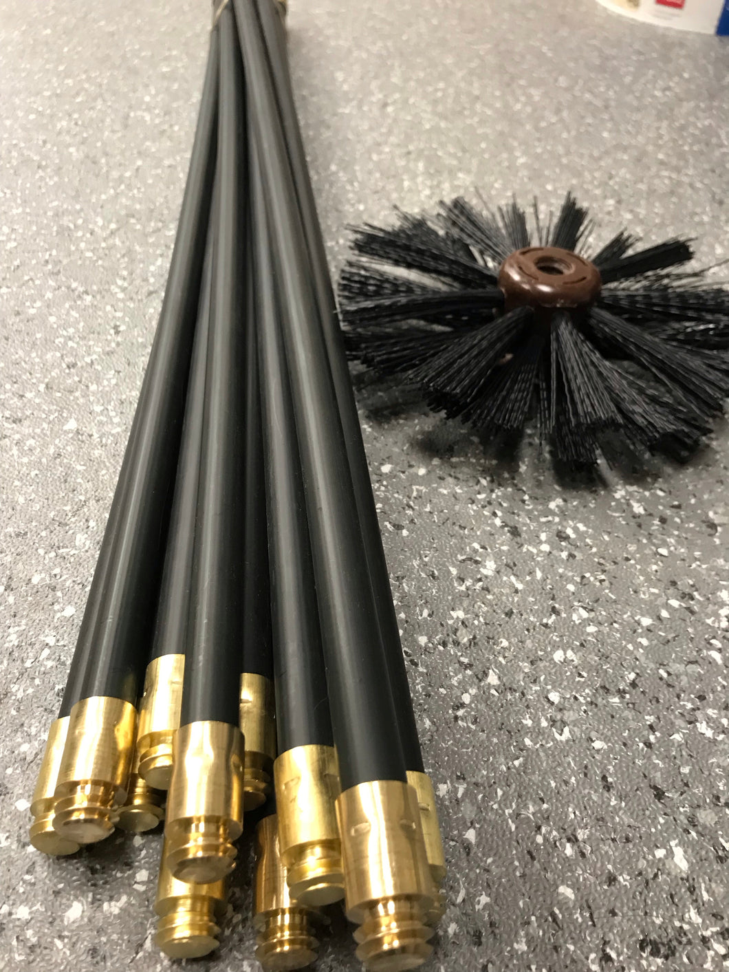 1m Drain & Chimney Cleaning Poles (Single)
