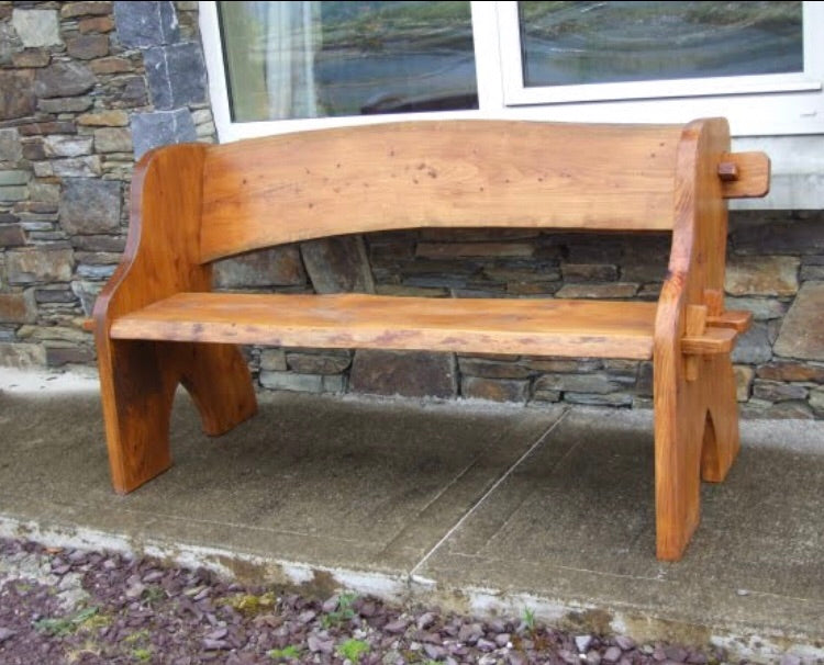 Rustic Handmade Garden Bench