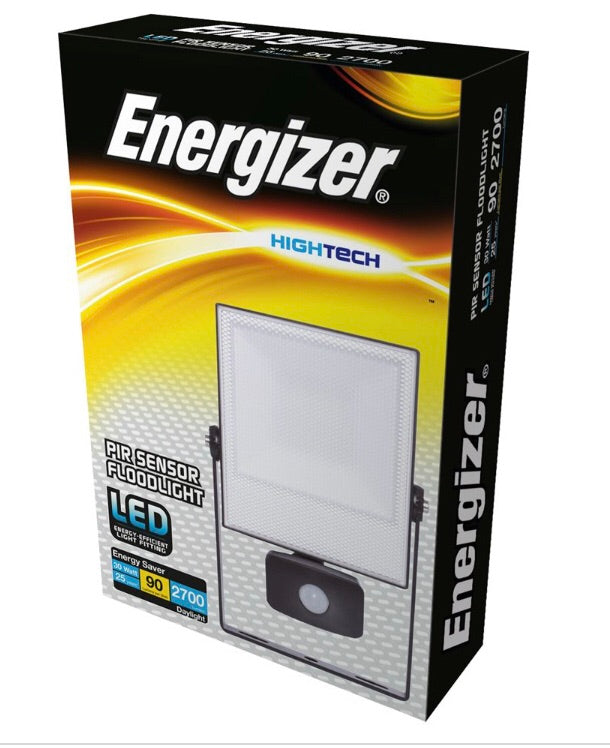 Energizer 30w Pir LED Floodlight