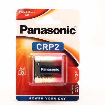 Panasonic CRP2 6V Lithium Battery