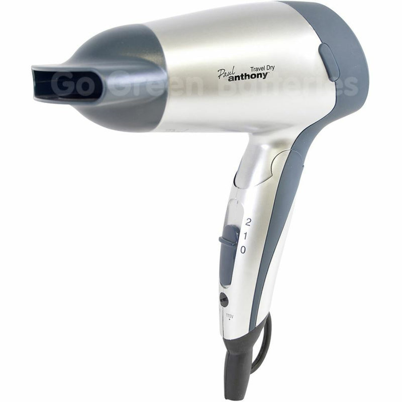 Lloytron Paul Anthony Travel Hair Dryer 1200W Dual Voltage Compact Folding