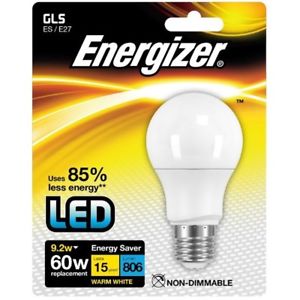 Energizer E27 Warm White Blister Pack Gls, 9.2w