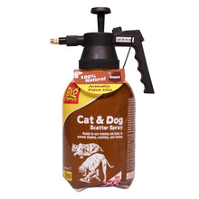 Load image into Gallery viewer, The Big Cheese Cat &amp; Dog Scatter Spray - 1.5Ltr - Pump Action Pressure Sprayer