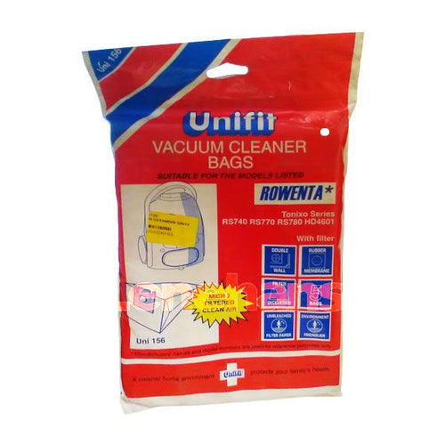 Unifit Xtra UNI-156 Hoover Bags